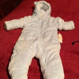 Wonder Nation Soft Blue Kids Footie